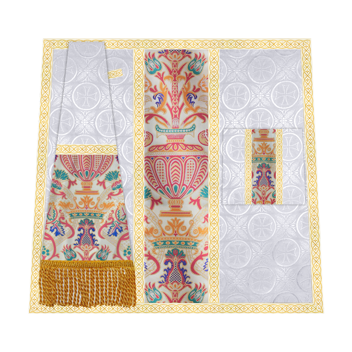 Liturgical Tapestry Mass Set with Ornate trims