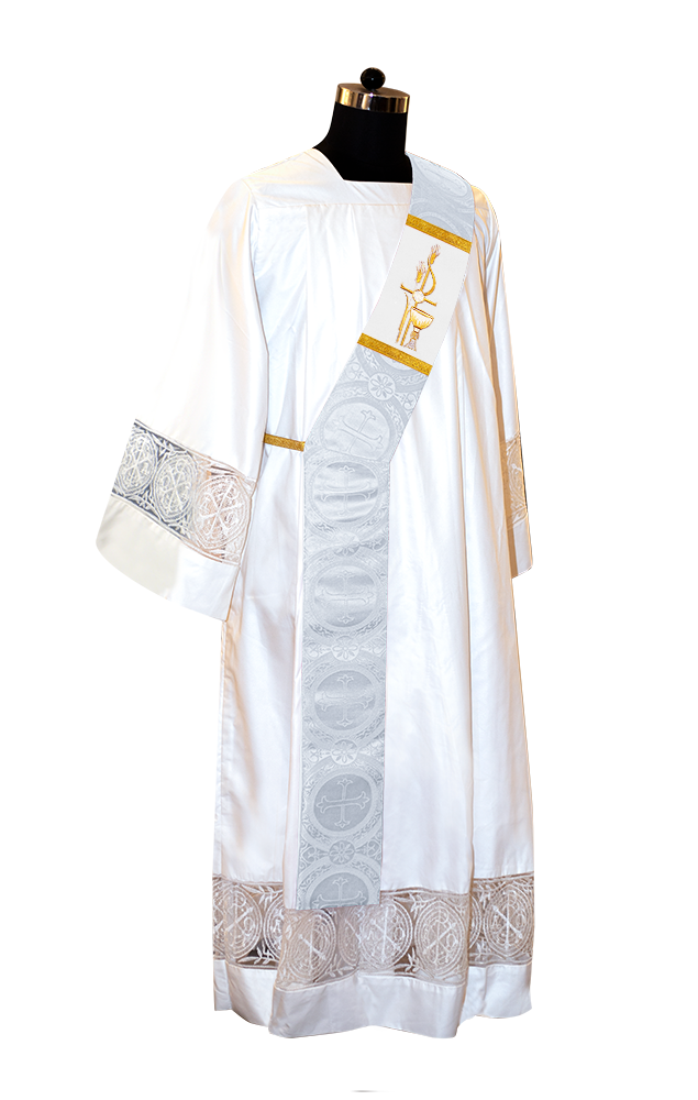 PAX with Chalice Adorned Deacon Stole