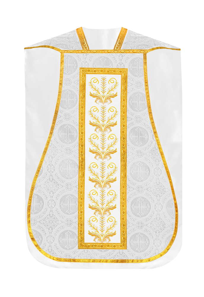 Roman Chasuble with liturgical motifs