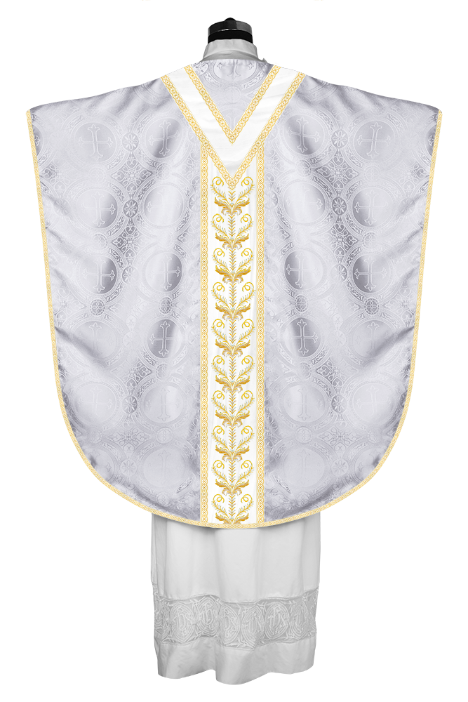 Borromean Chasuble Vestment With Liturgical Trims