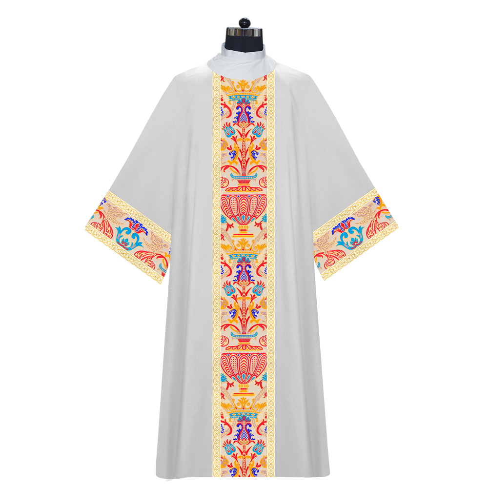Coronation Tapestry Dalmatics Vestment with Trims