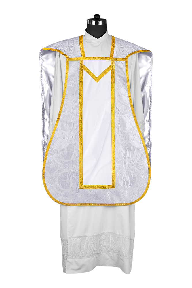 Fiddleback with spiritual motif