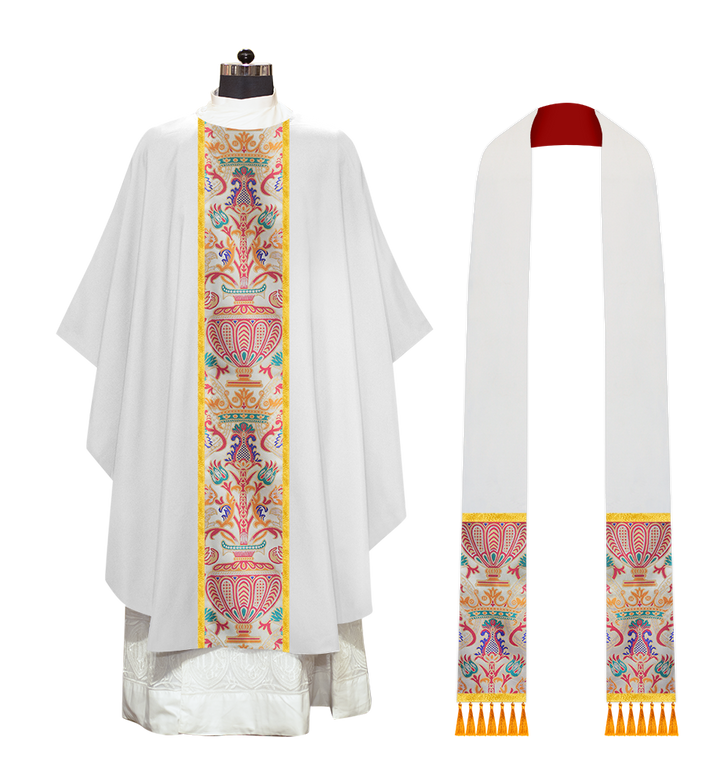 Gothic Chasubles in Coronation Tapestry