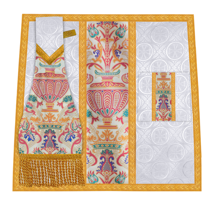 Handcrafted Tapestry Mass Set with Braided trims