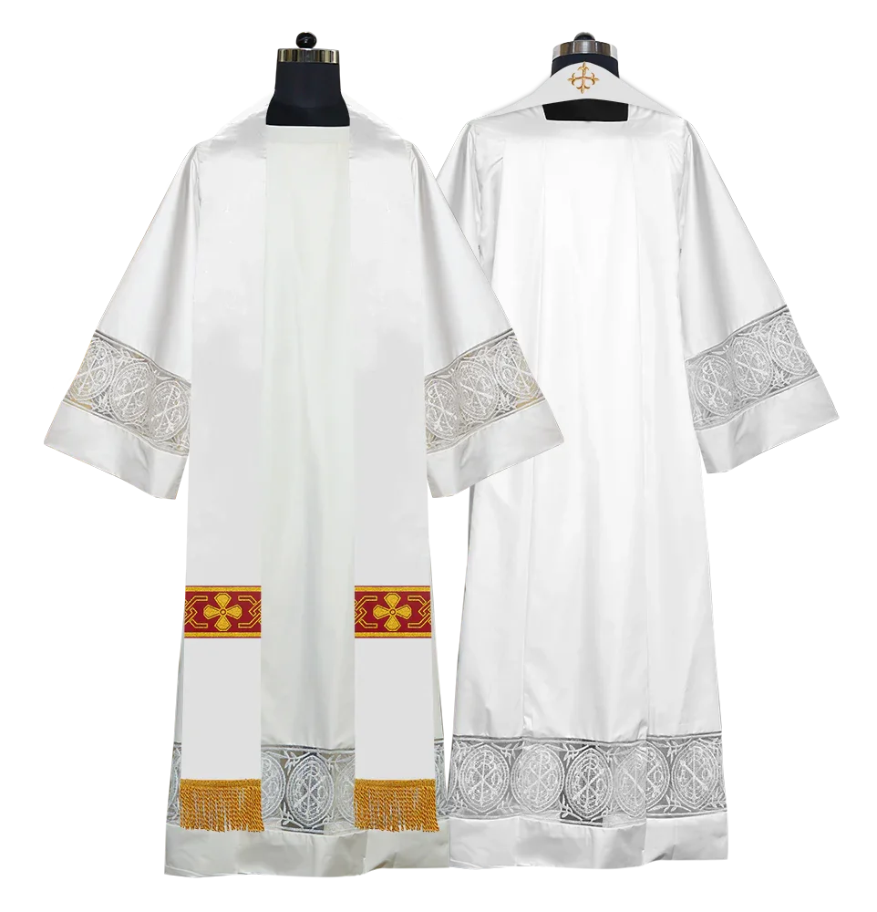 Gothic Cope with Adorned Detailed Braids