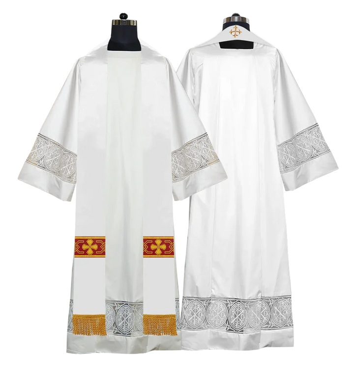 Gothic Cope with Adorned Detailed Braids