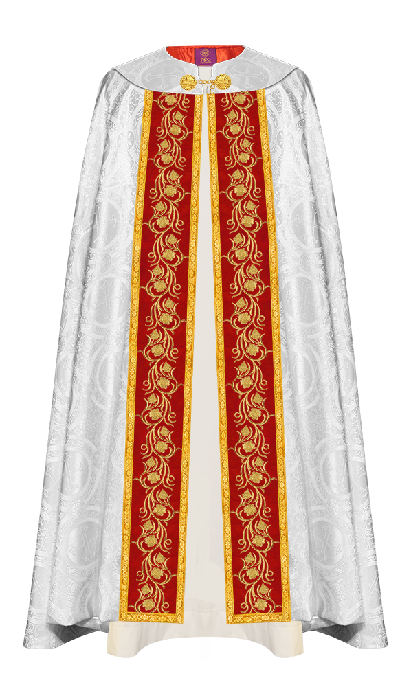 Gothic Cope Vestment with Ornate Embroidery