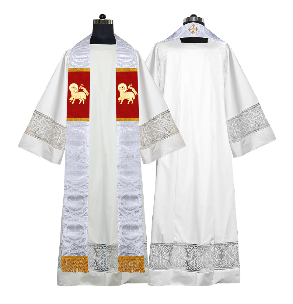 Clergy Stole with Spiritual motif