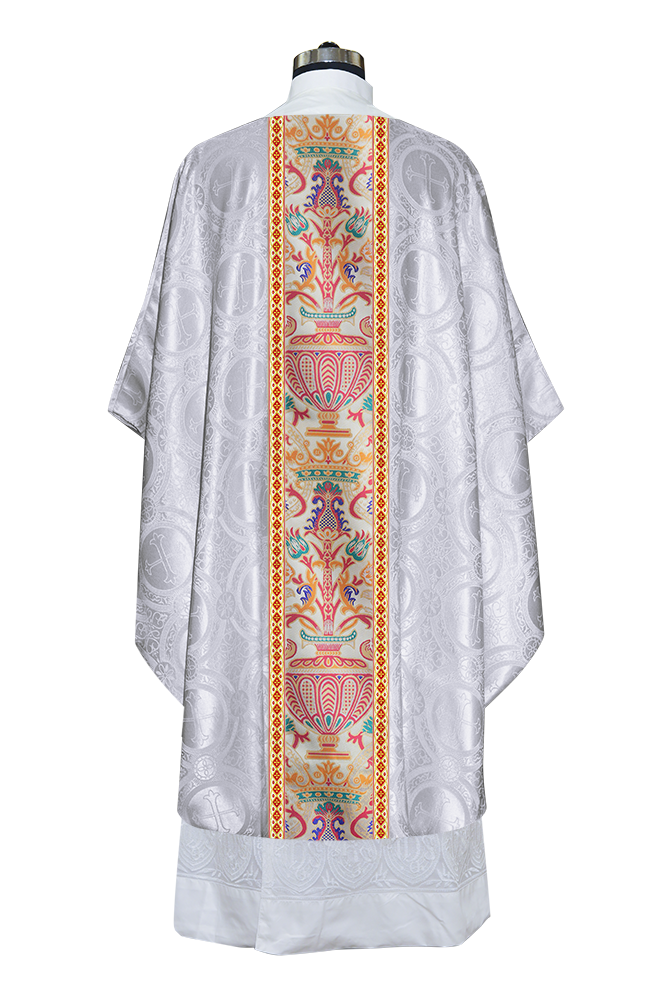 Coronation Tapestry Chasuble Braided with Trims