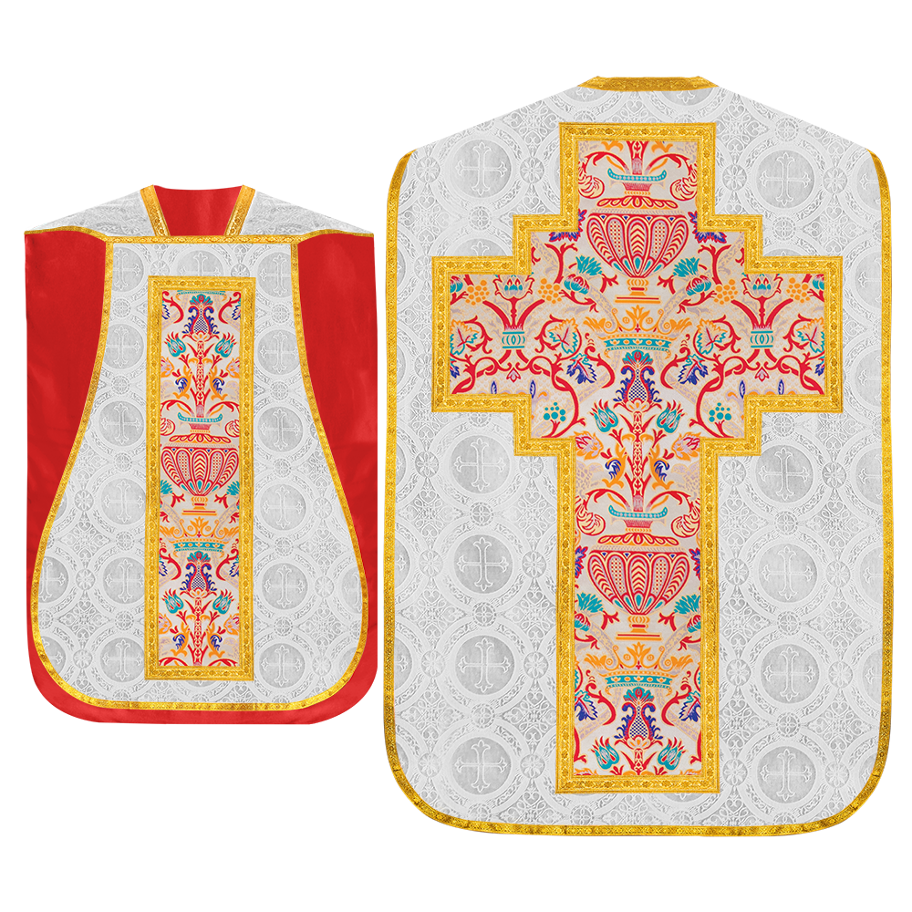 Tapiz de coronación Casulla romana 