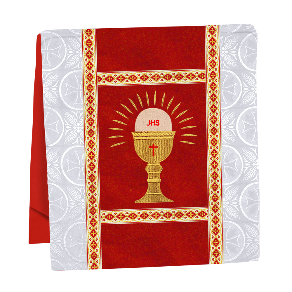 Altar Mass Set with Detailed Motif Embroidery