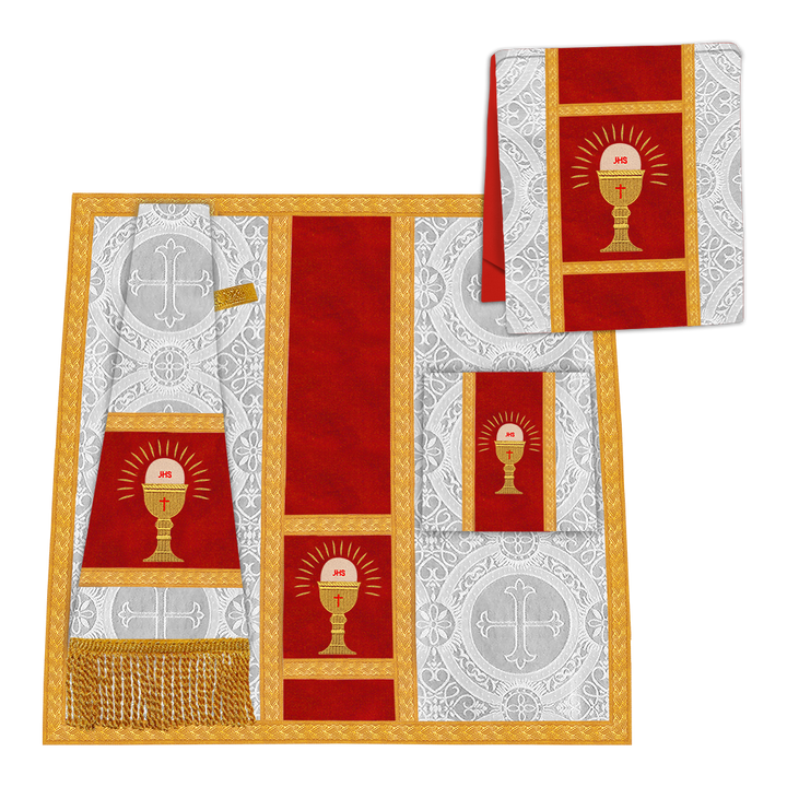 Gothic Chasuble with Ornate Braided Trims