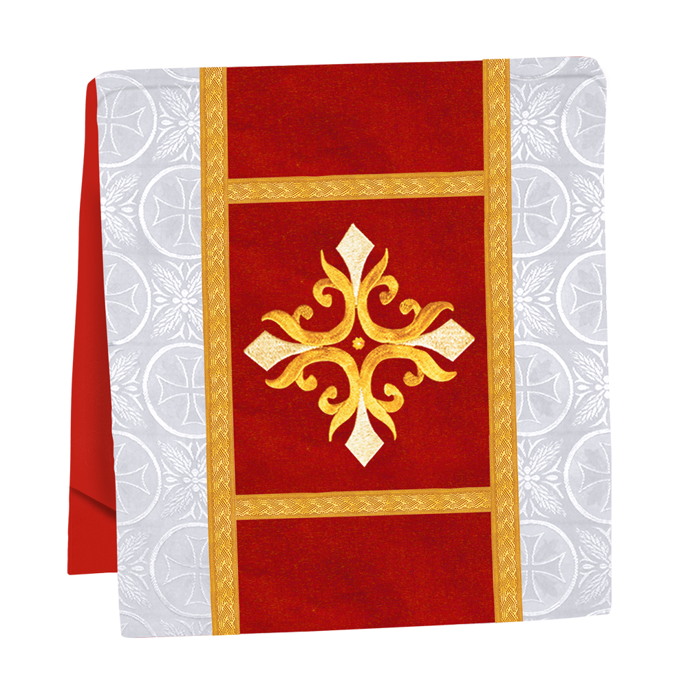 Handcrafted Altar Mass Set with Embroidered Motif