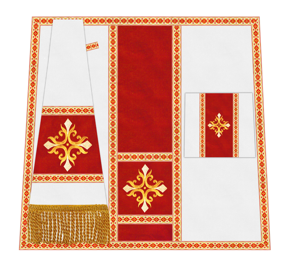 Liturgical Mass set with Cross