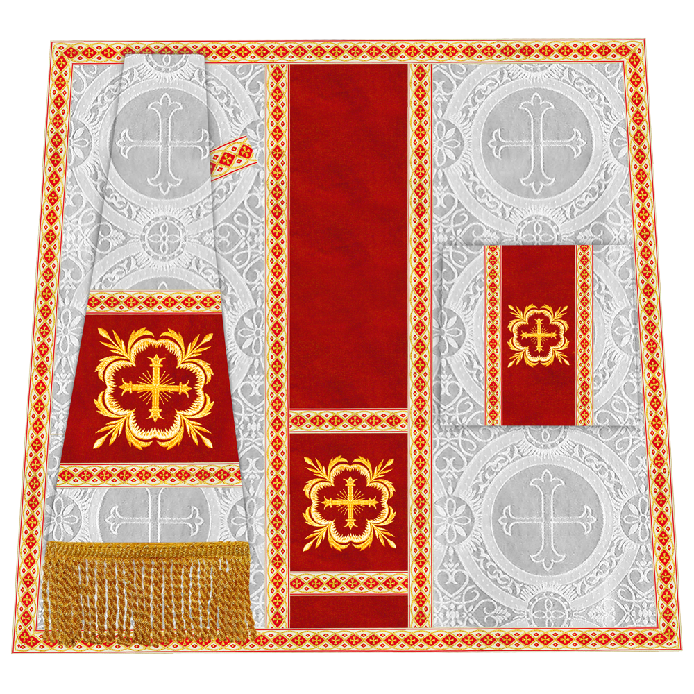 Liturgical Mass set with Cross