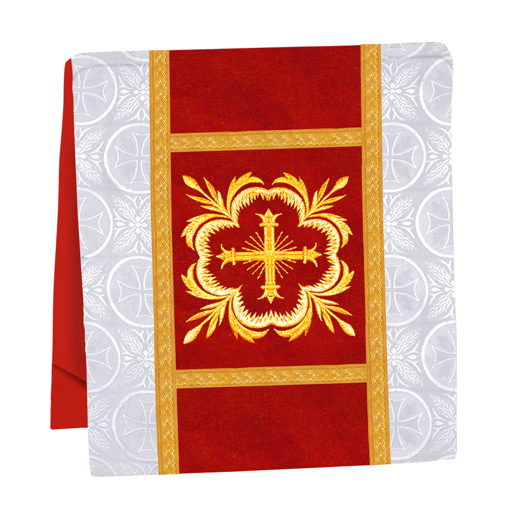 Handcrafted Altar Mass Set with Embroidered Motif