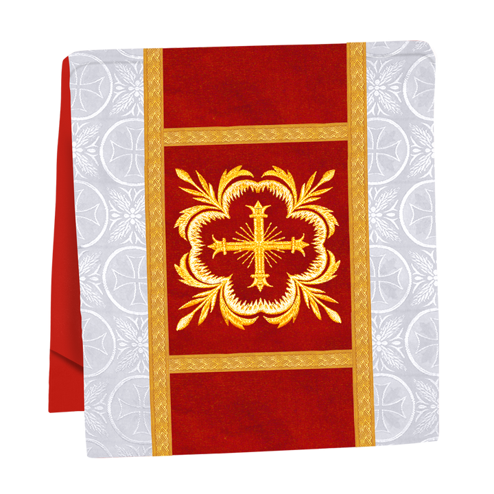 Handcrafted Altar Mass Set with Embroidered Motif