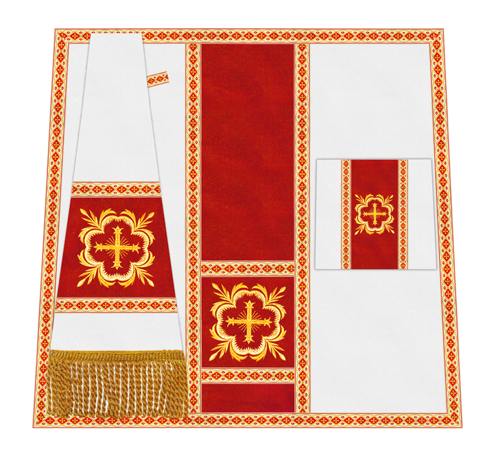 Liturgical Mass set with Cross