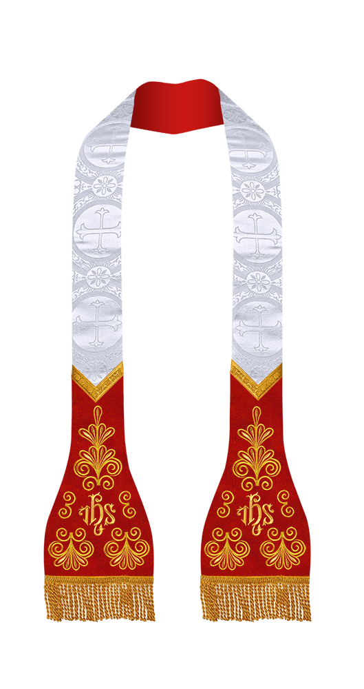 Roman Stole with Liturgical motif