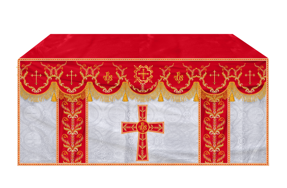 Church Altar Parament with Trims