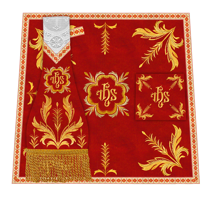 Borromean Chasuble Vestment With Liturgical Trims