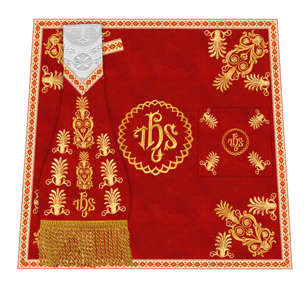 Embroidered Motif and Trims Mass set