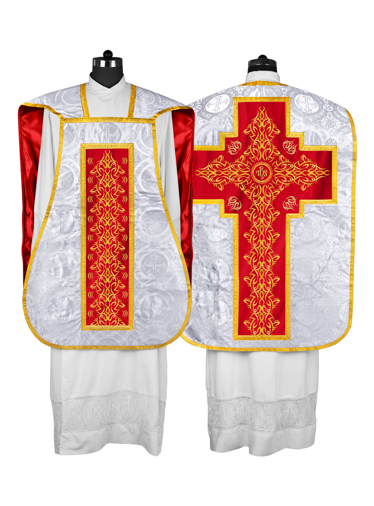 Fiddleback vestment with stole