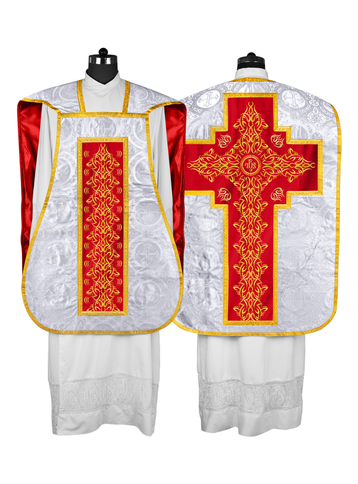 Fiddleback vestment with stole