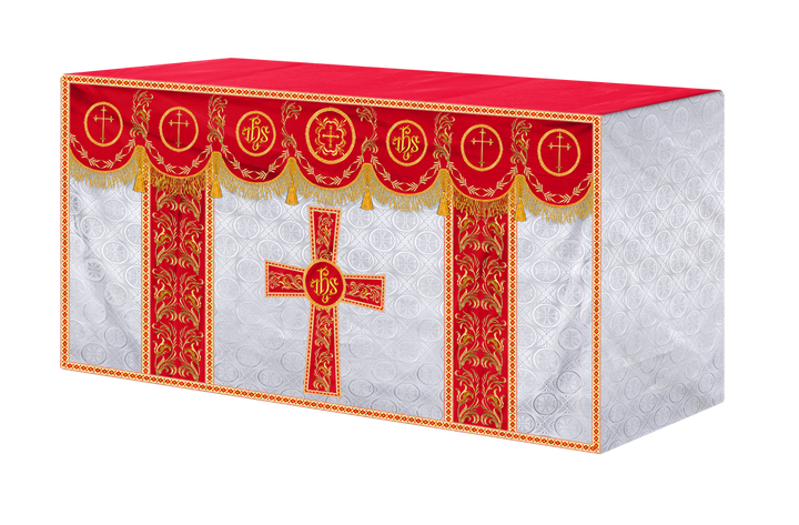 Handmade Church Altar Cloth with Traditional Embroidery