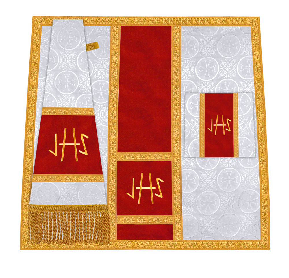 Mass Set adorned with Liturgical Motif