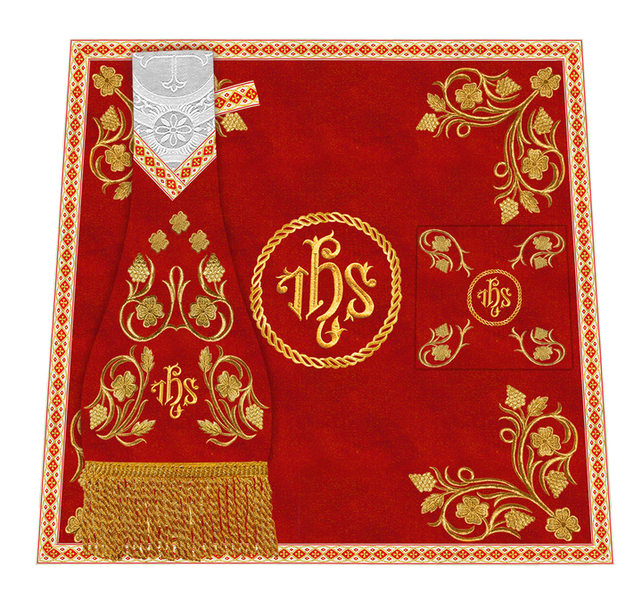 Grapes Embroidery Mass set with Motif