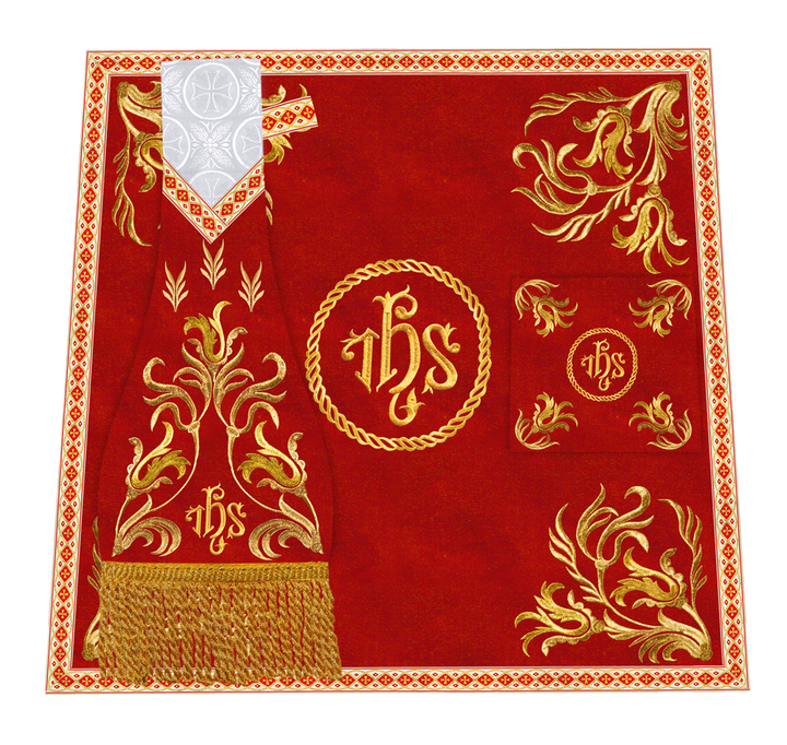 Mass Set with Intricate Embroidered Motif