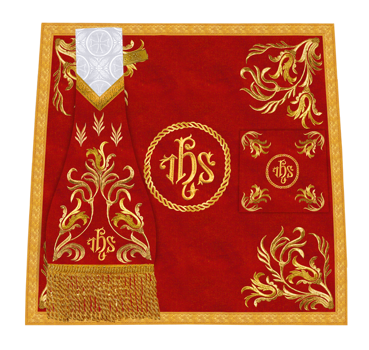 Liturgical Mass Set with Embroidered Details