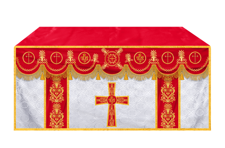 Ornate Embroidered Liturgical Altar Cloth