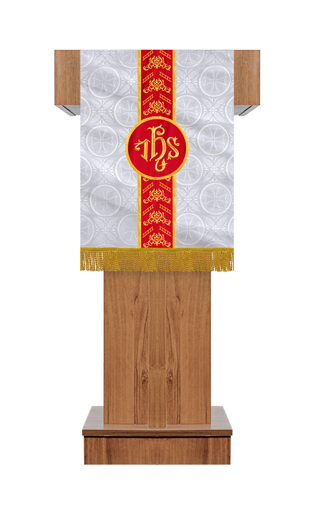 Altar Lectern Cloth with Embroidered Details
