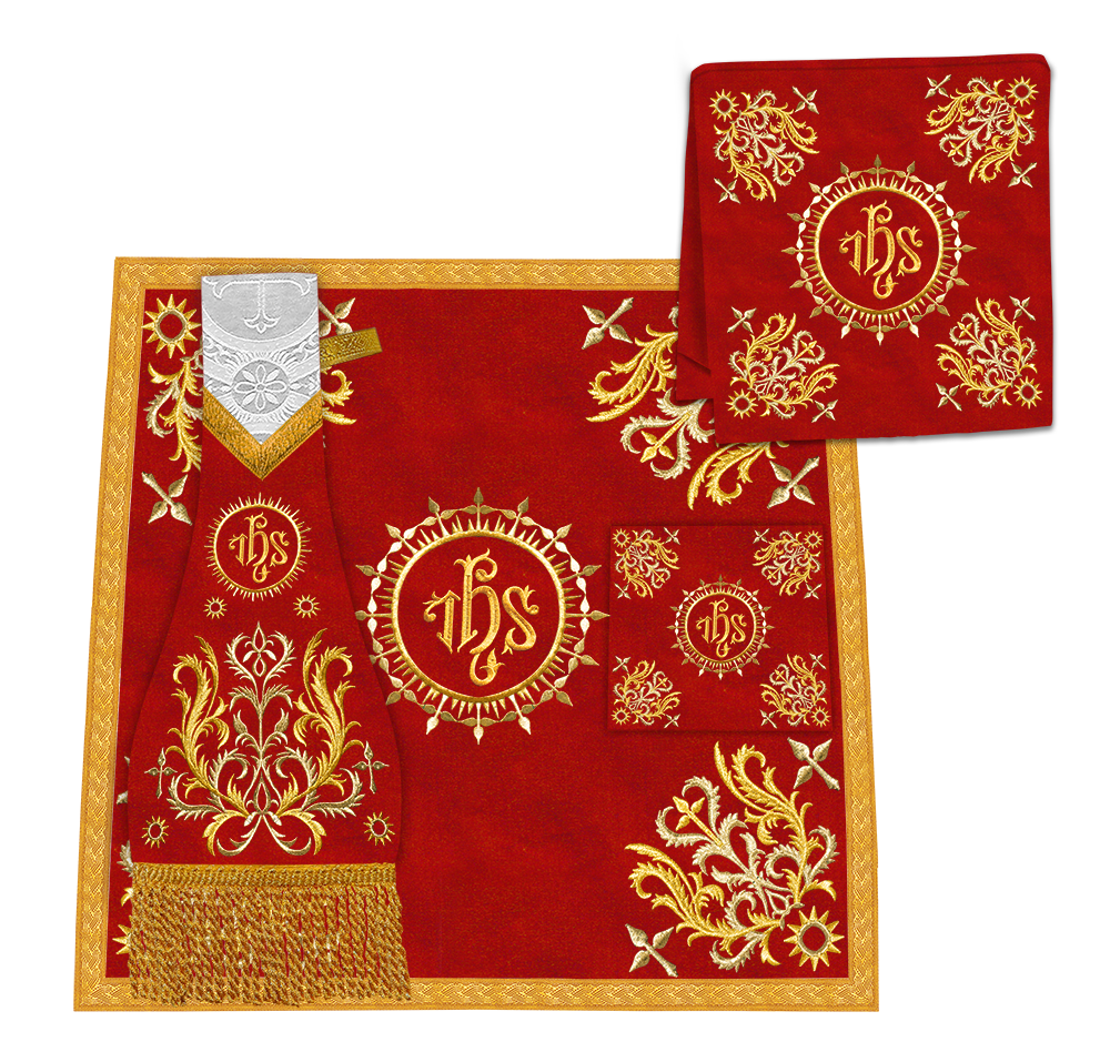 Roman Chasuble with matching stole