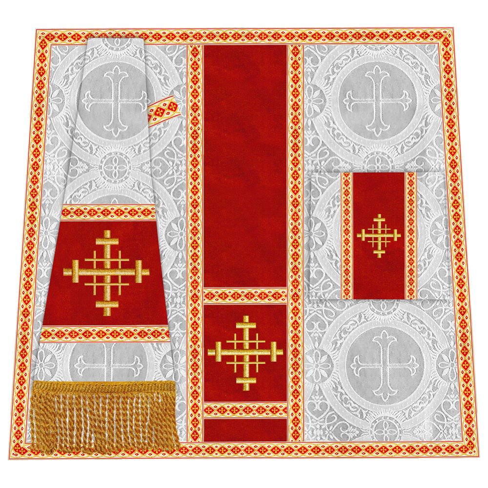 Liturgical Mass set with Cross