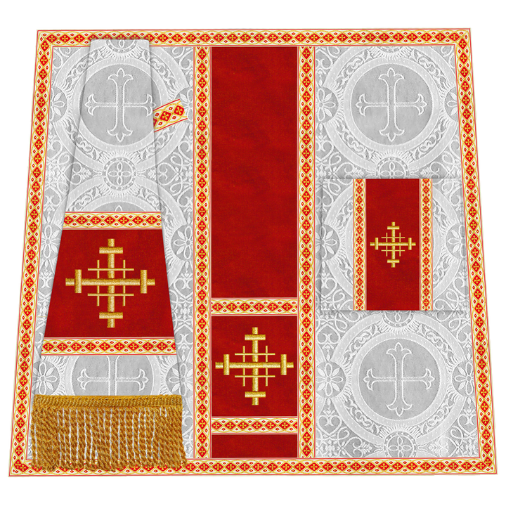 Liturgical Mass set with Cross