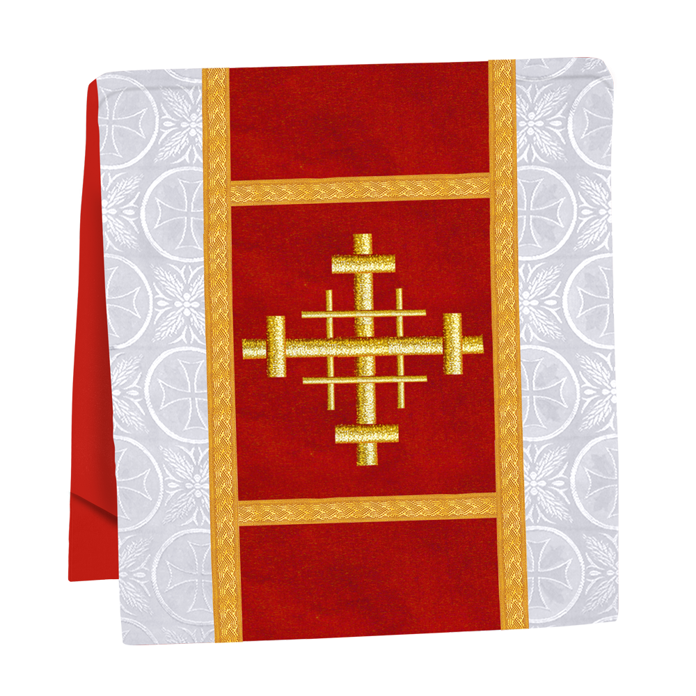 Handcrafted Altar Mass Set with Embroidered Motif