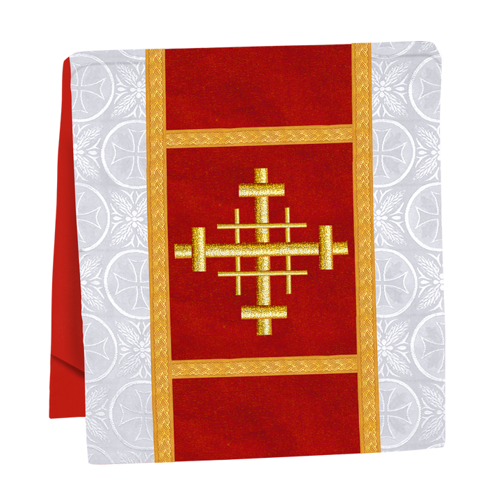 Handcrafted Altar Mass Set with Embroidered Motif