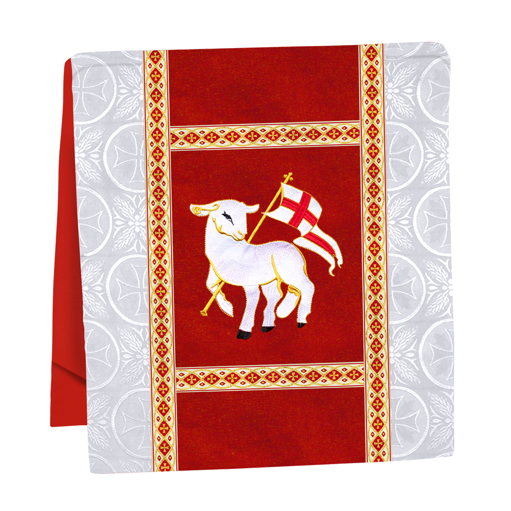 Altar Mass Set with Detailed Motif Embroidery