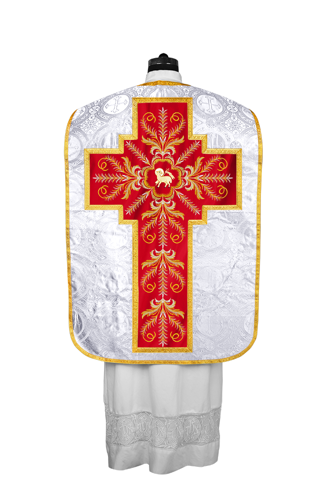 Roman Chasuble with liturgical motifs