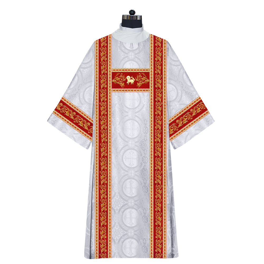 Dalmatics Vestments With Enhanced Embroidery