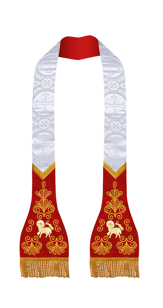 Roman Stole with Liturgical motif