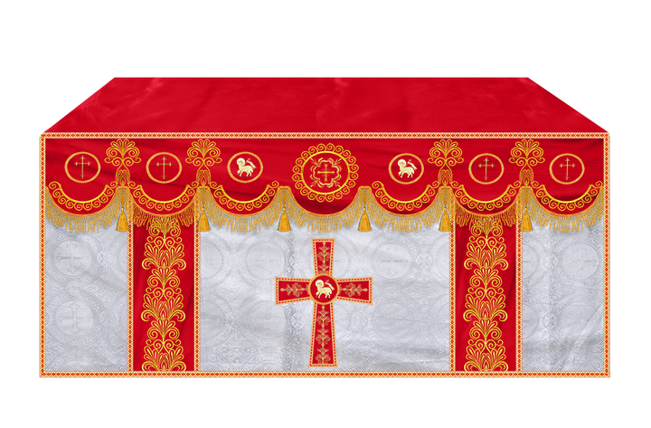 Altar Parament with Motif and Trims