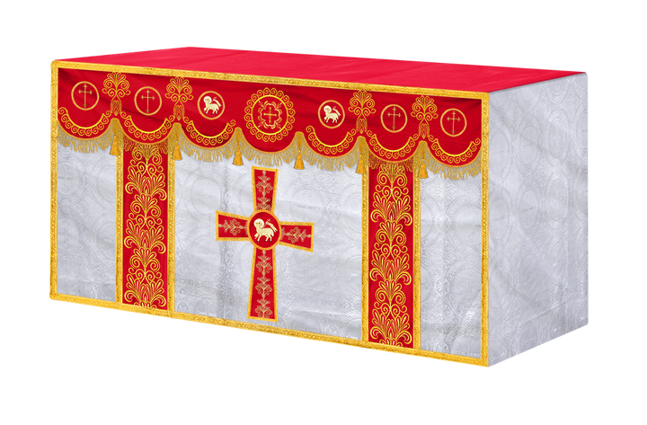 Altar Cloth with Liturgical Motif