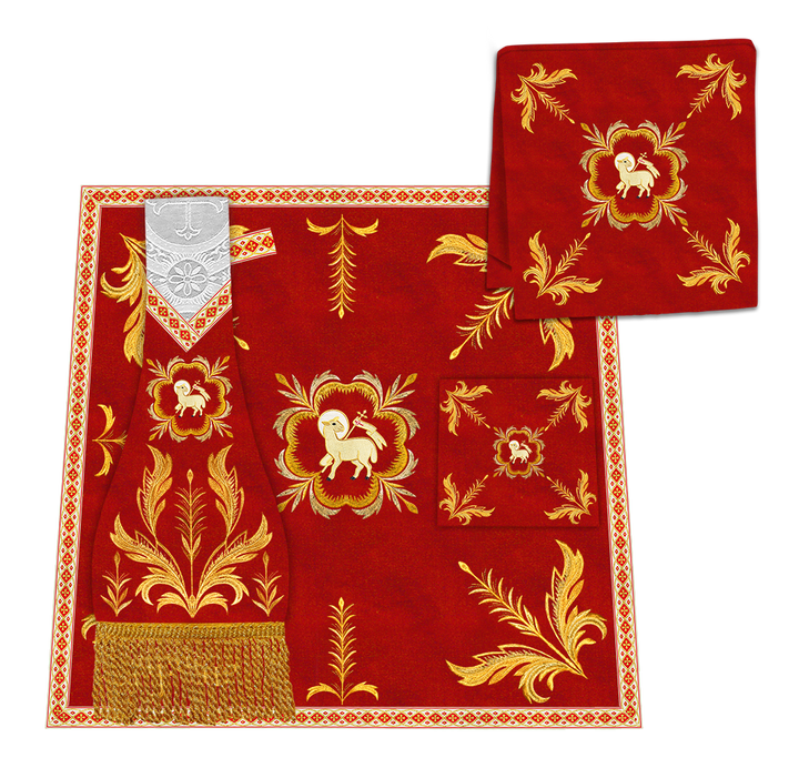 Borromean Chasuble Vestment With Liturgical Trims