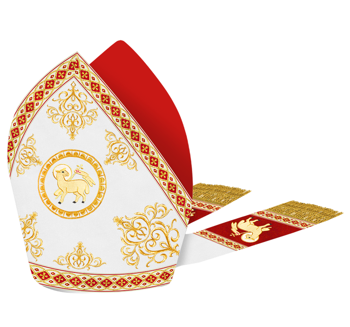 Roman Mitre Vestment Embroidery and Trims