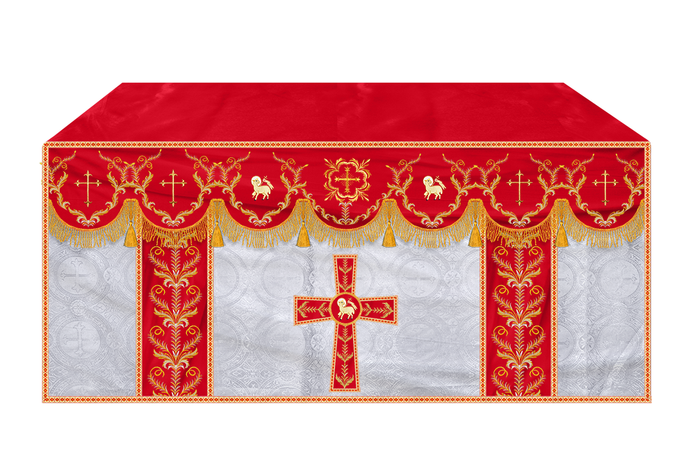 Church Altar Parament with Trims