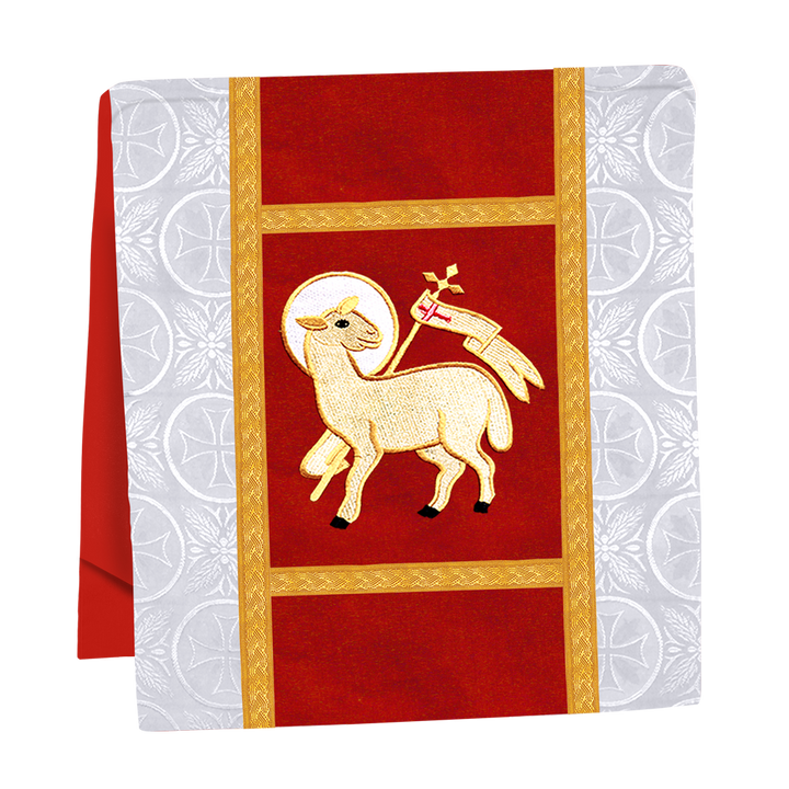 Handcrafted Altar Mass Set with Embroidered Motif